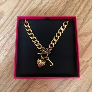 Juicy Couture Gold Choker Necklace